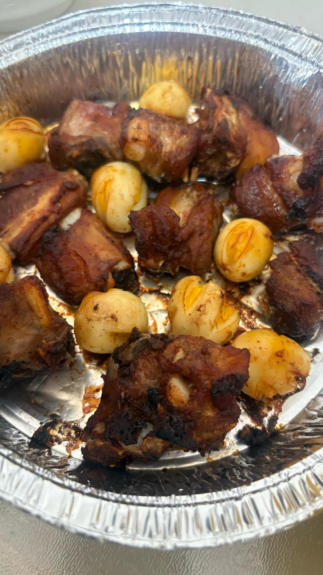 空气炸锅蒜香排骨，巨香巨好吃，简单易操作