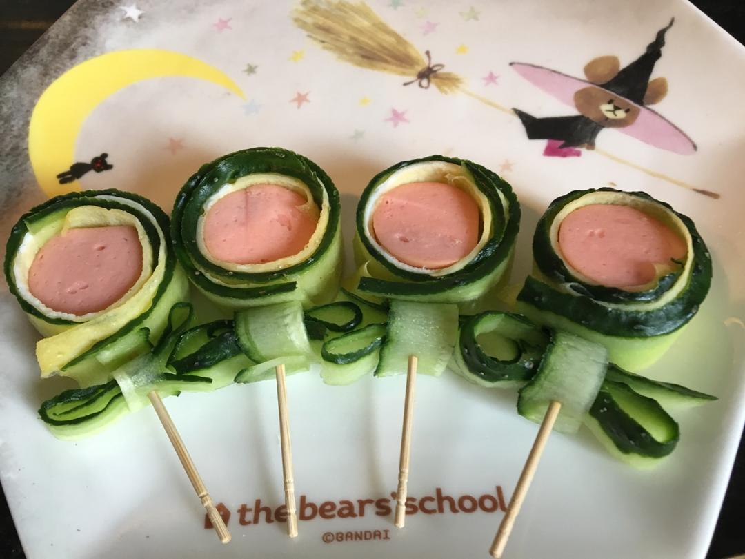 便当扮美神器——黄瓜棒棒糖