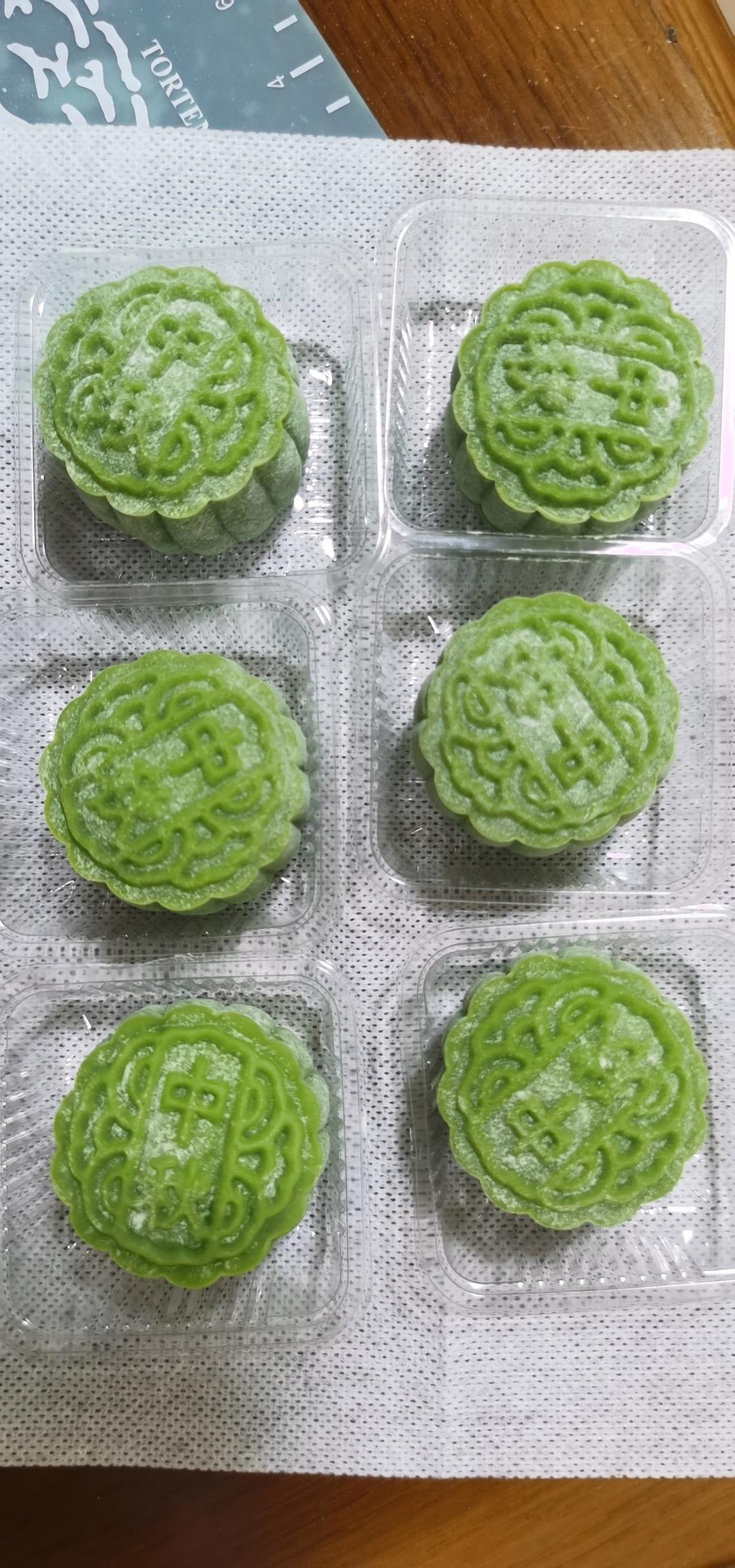 《Tinrry+》斑斓流心冰皮月饼（椰子和榴莲口味）