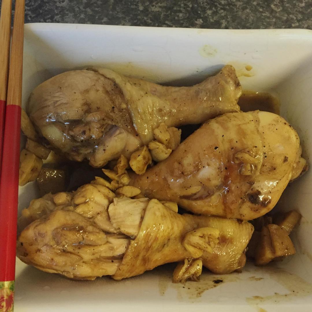 收汁鸡腿