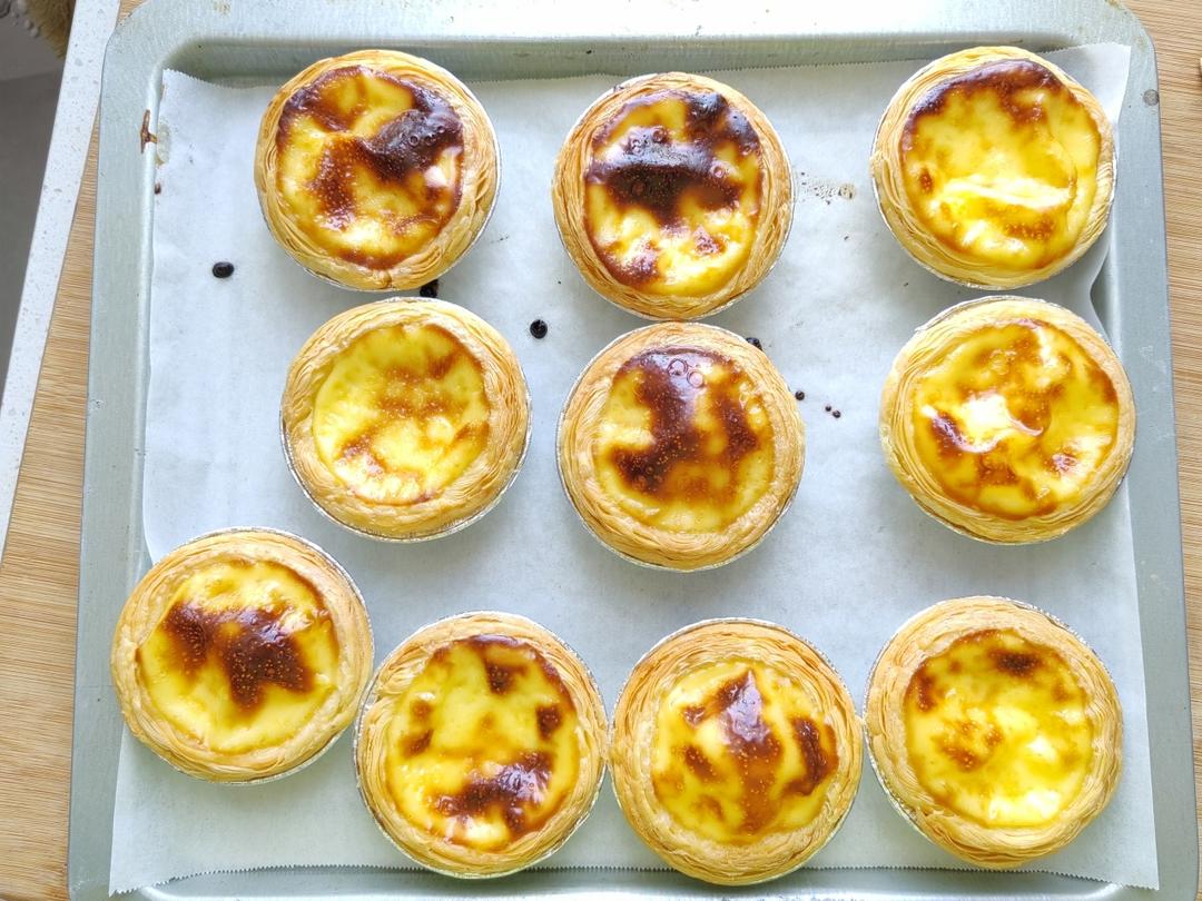 超嫩滑的葡式蛋挞(全蛋版)新手友好『秒杀KFC』