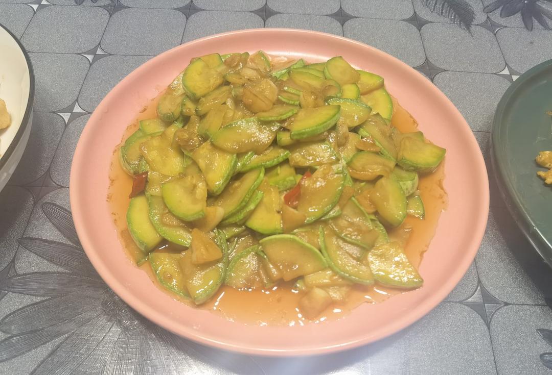 清炒西葫芦，五分钟快手菜