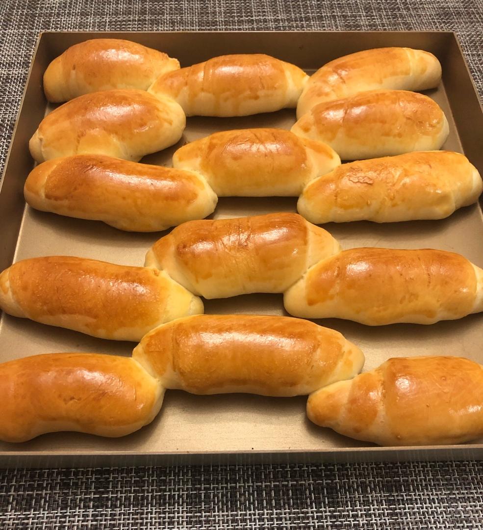 手揉小小牛角包🥐（牛奶面包配方）
