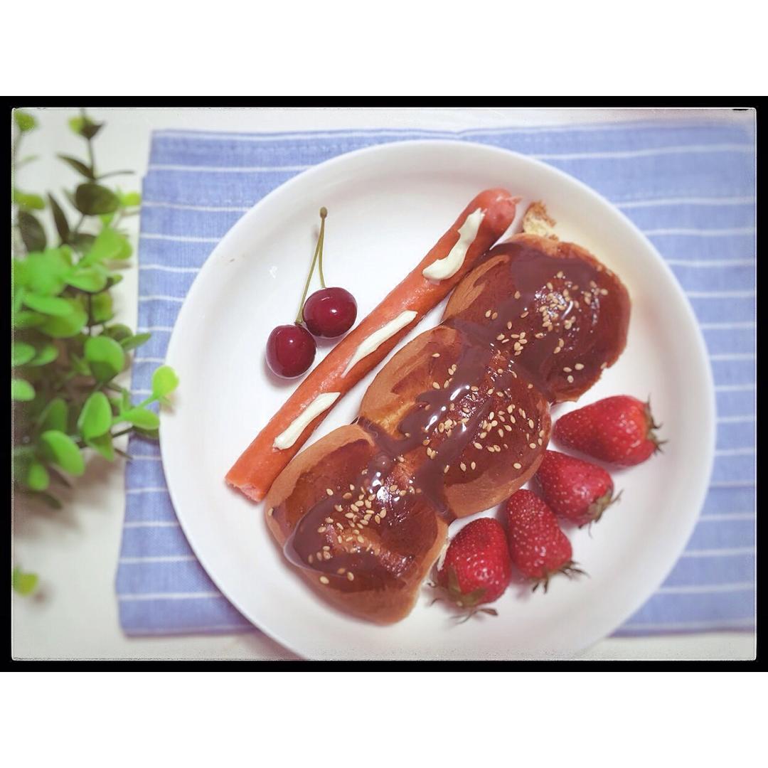 一次性发酵鲜奶油小面包