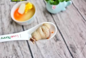 快手玉米胡萝卜山药鸡肉汤的做法 步骤5