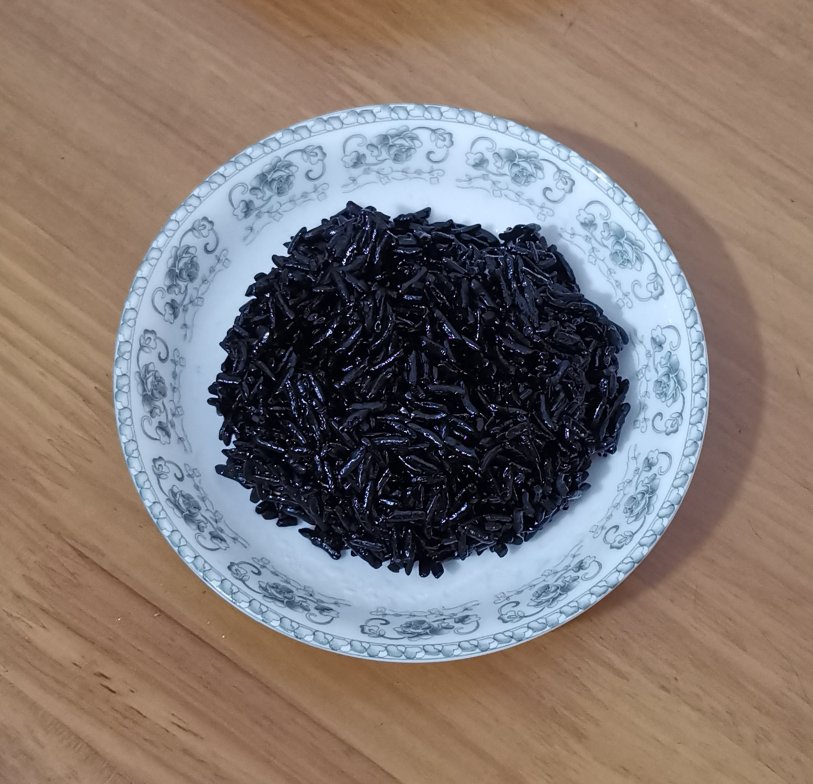 壮族三月三~黑色糯米饭（野生枫叶🍁）