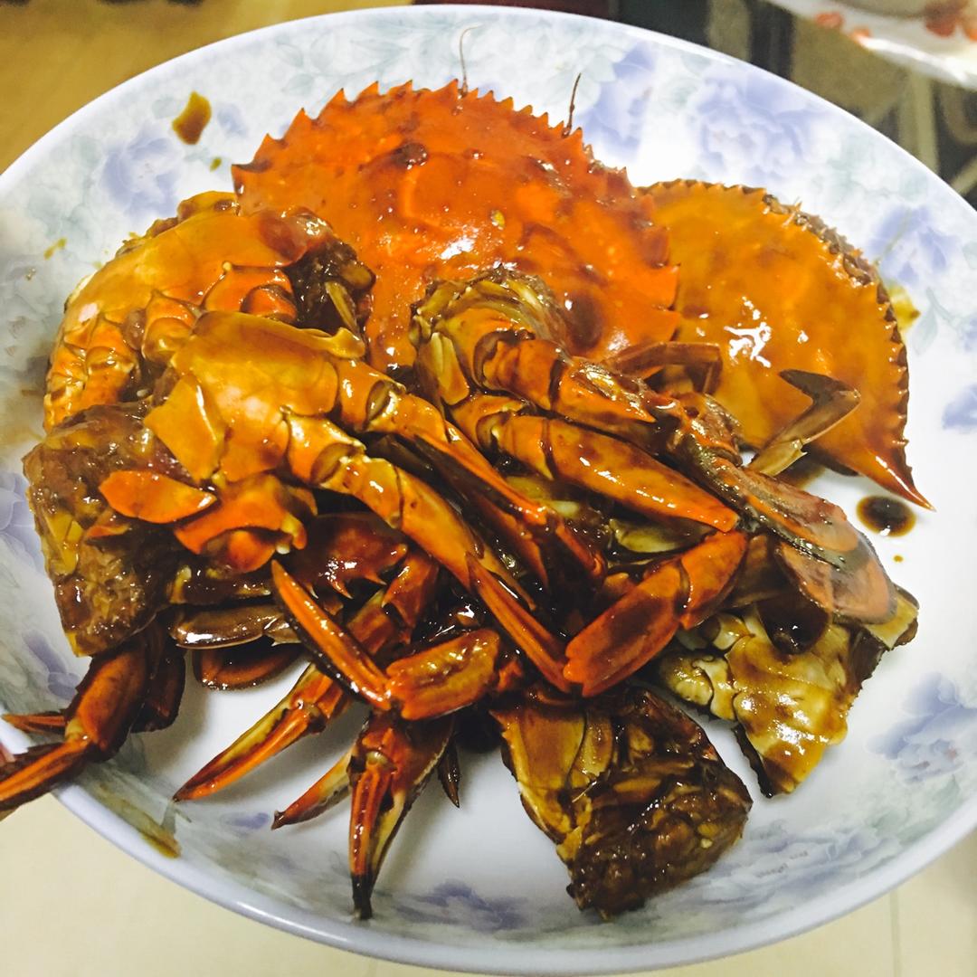 炒螃蟹