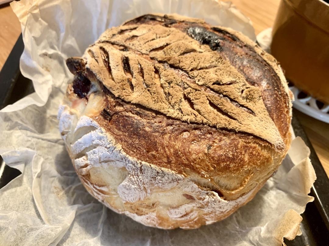 外脆内软不用揉面的乡村面包