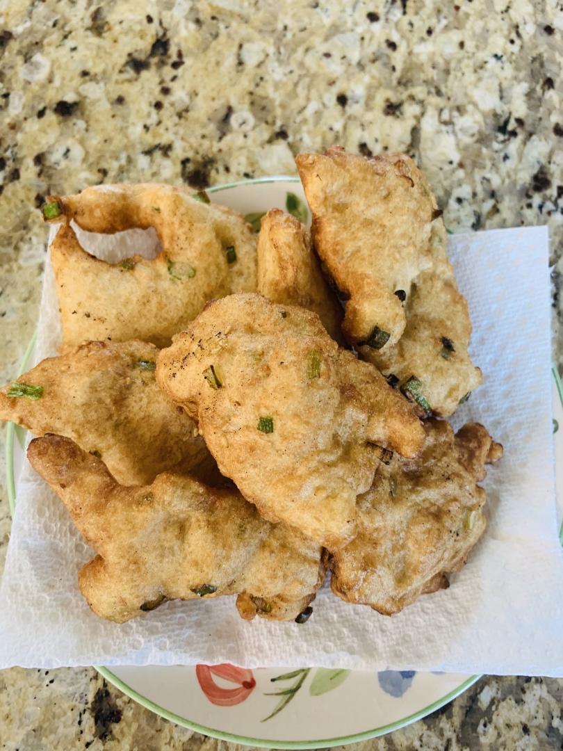 姥姥家的健康炸油饼（不揉面不擀面）