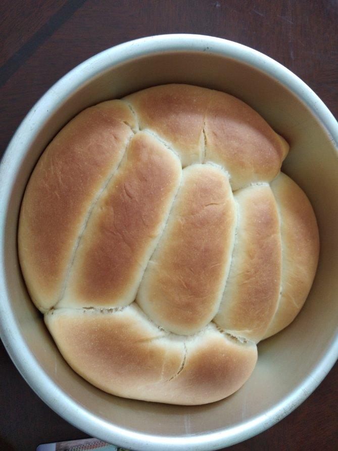 蜂蜜淡奶油面包#美味排包#