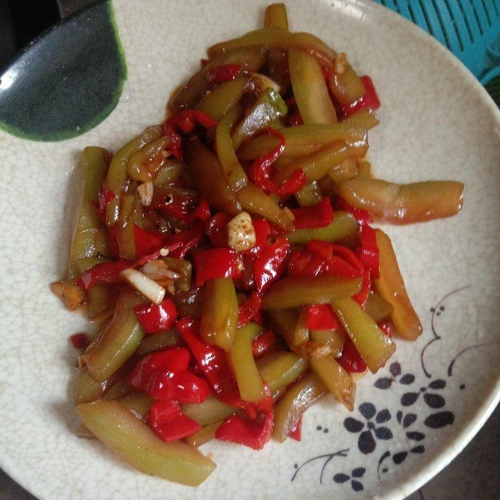 炒西瓜皮