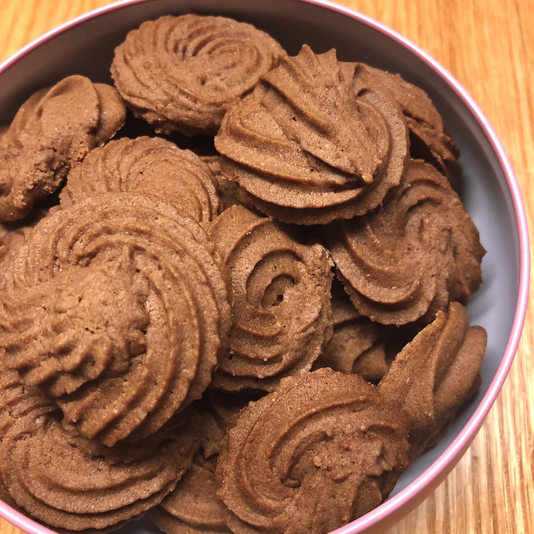 原味曲奇和可可曲奇