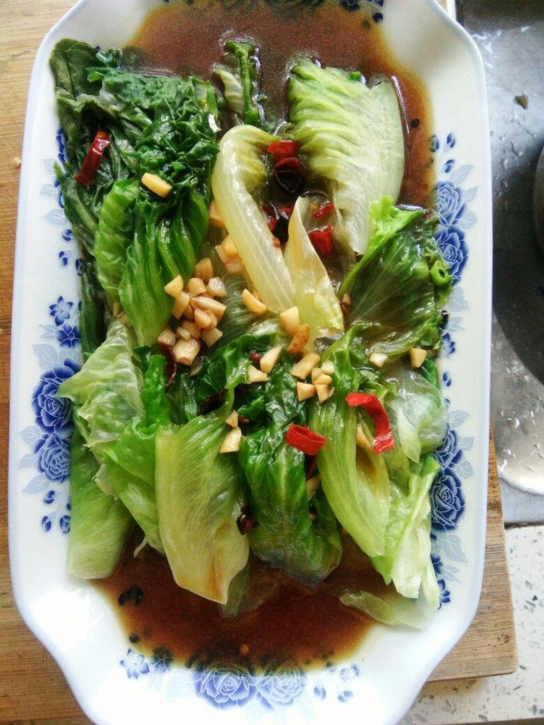 家常菜 蚝油生菜