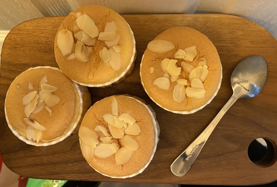 软绵绵杏仁纸杯蛋糕🧁（超详细）想失败都难