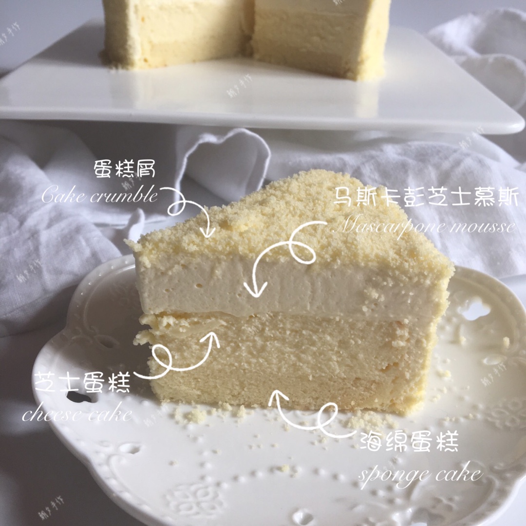 <LeTao>双层芝士蛋糕配方大公开！！