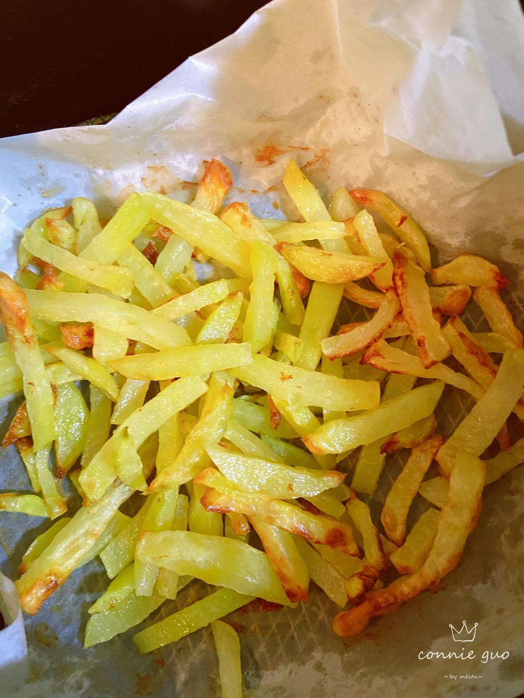 简单及超好吃😋的炸薯条（空气炸锅版）的做法