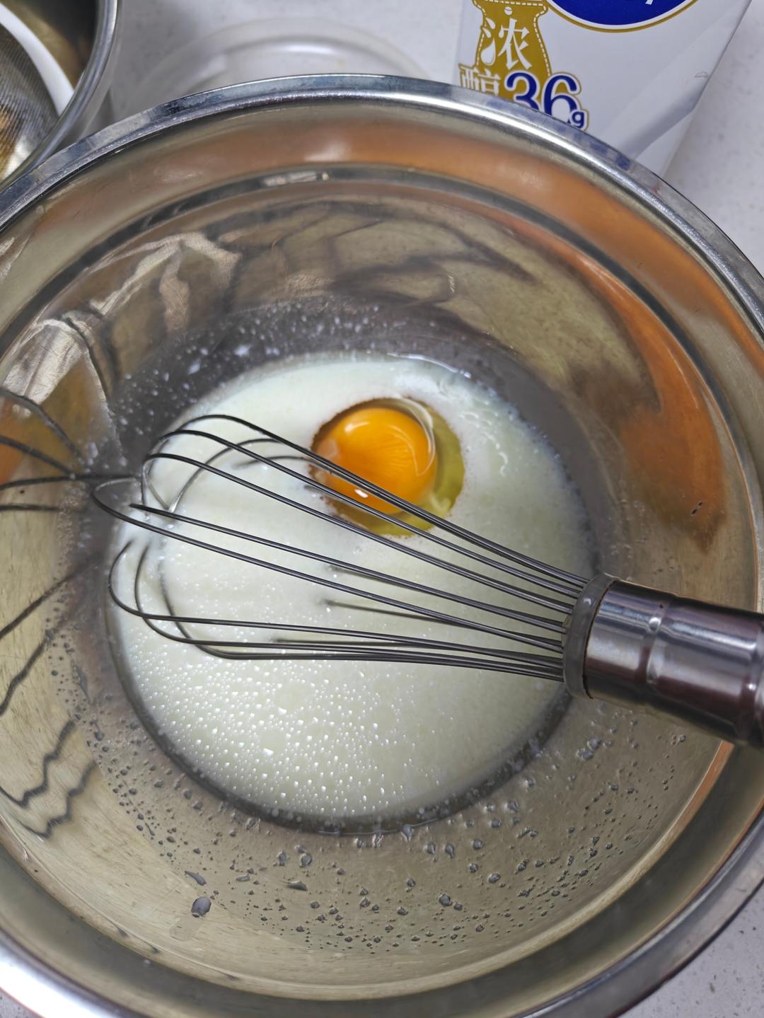 纯奶手撕吐司的做法 步骤1