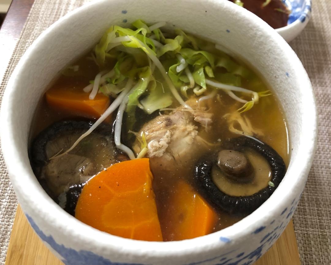 香菇鸡汤（鸡腿版）