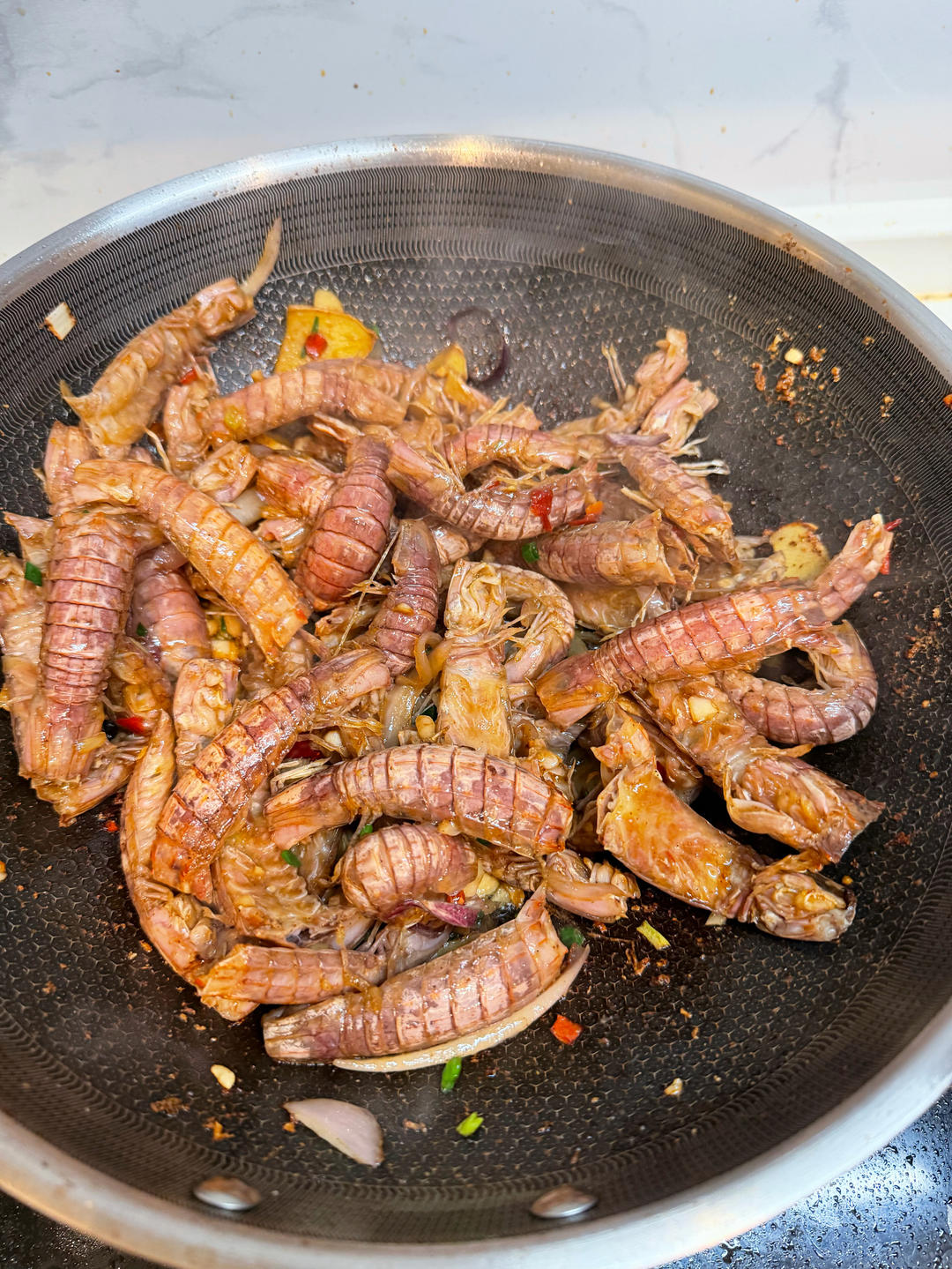 人间仙品椒盐皮皮虾