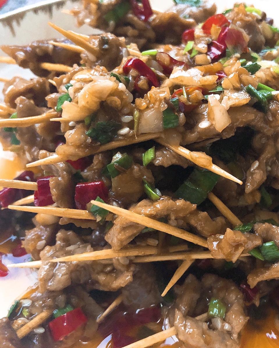 牙签牛肉 道地湖南味