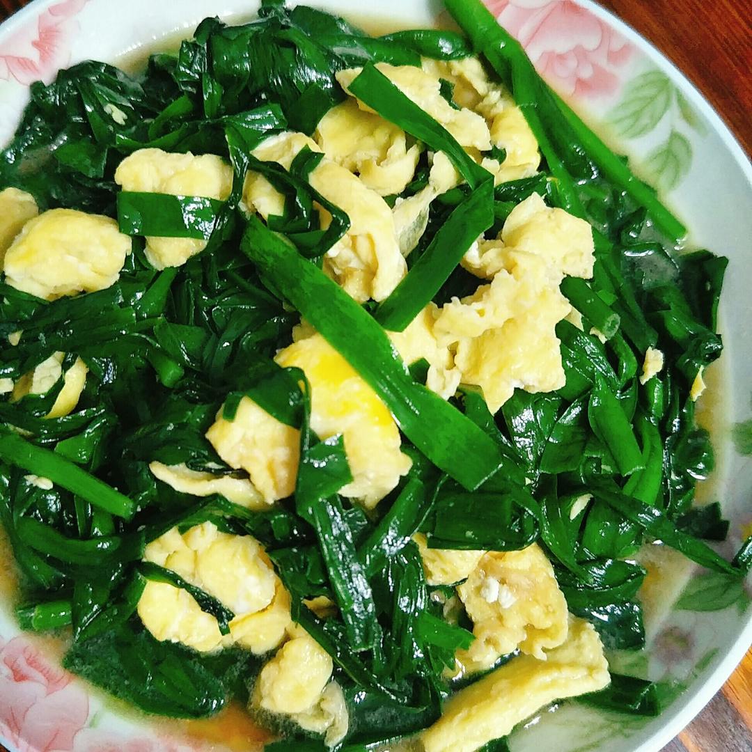 韭菜炒鸡蛋