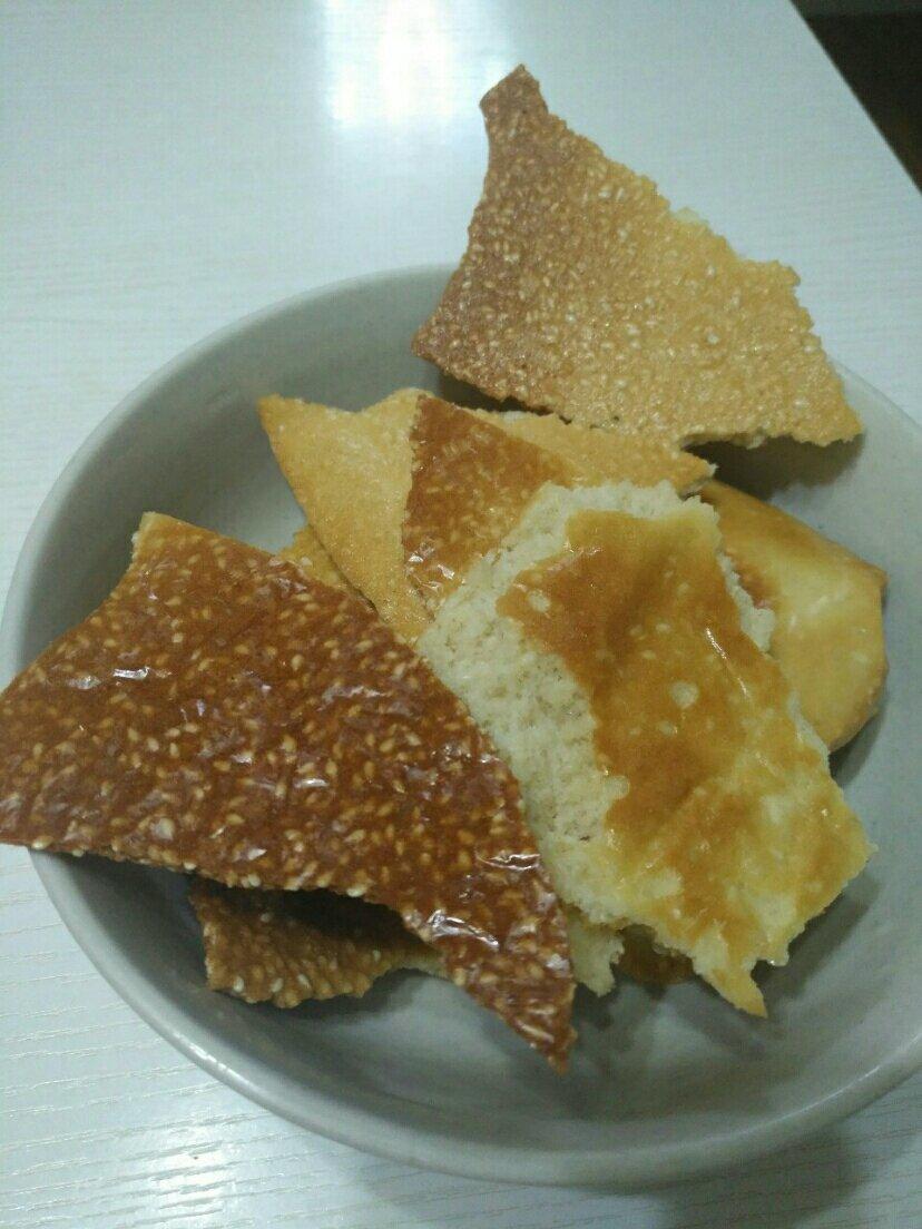 芝麻薄脆蛋白饼干
