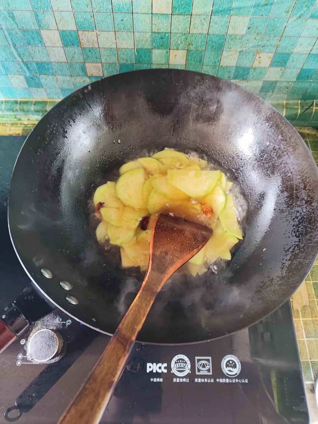 清炒菜南瓜（倭瓜）