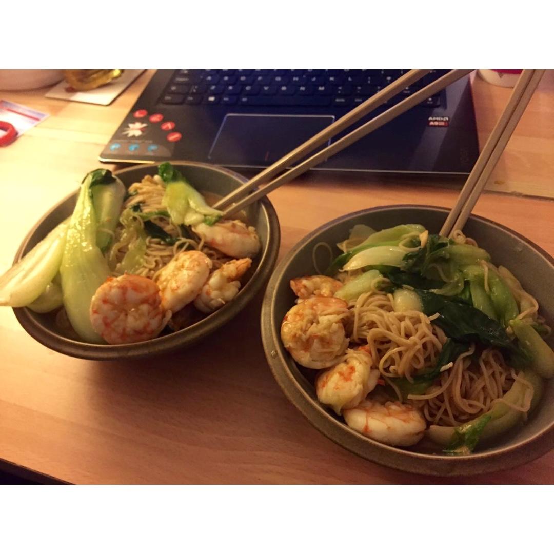 鲜虾面
