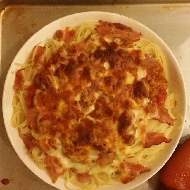 芝士肉酱焗意面