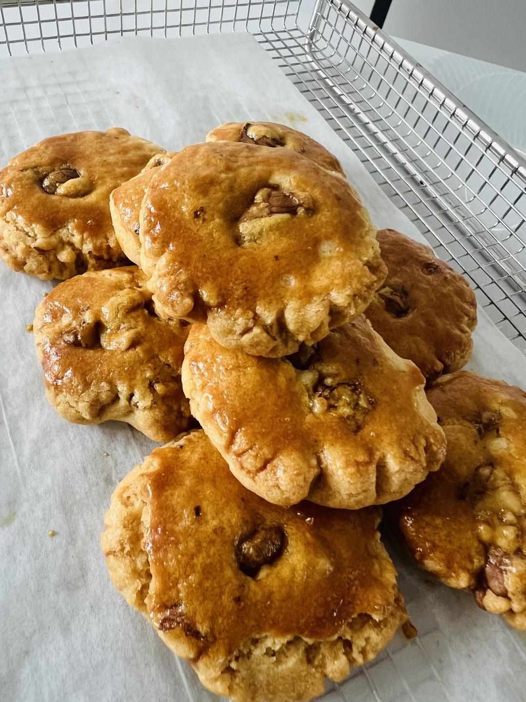 懒人版核桃酥零失败！一口酥掉渣！