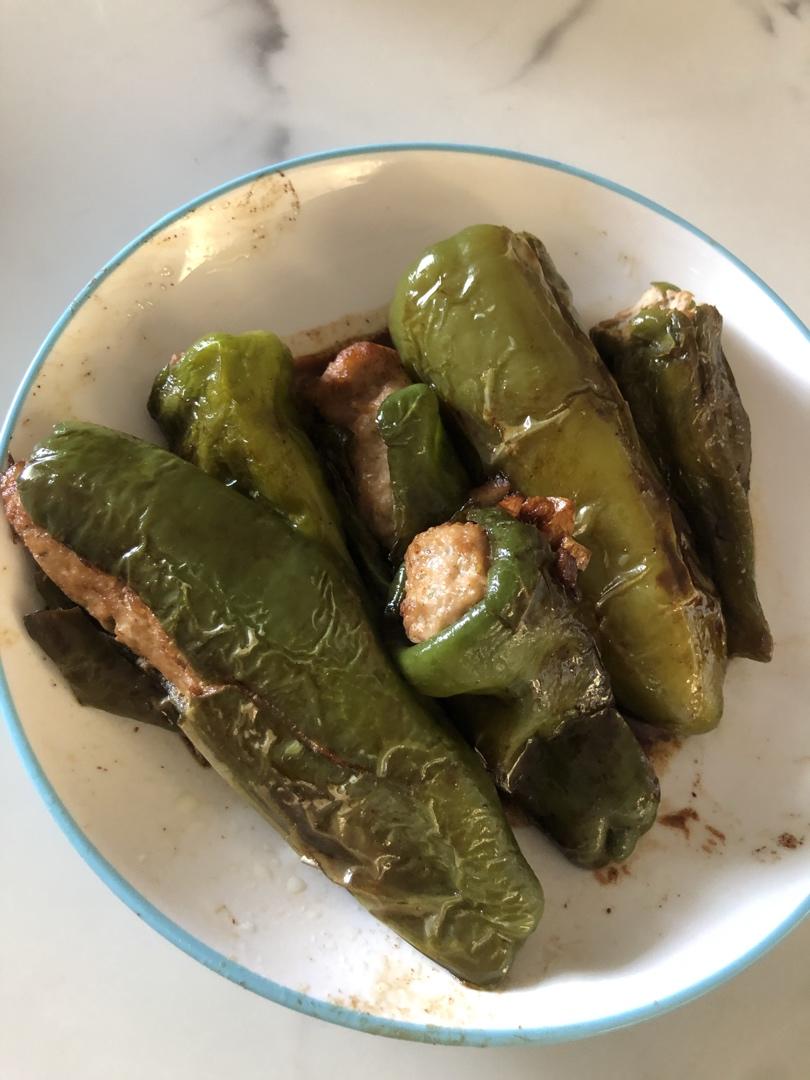 青椒镶肉