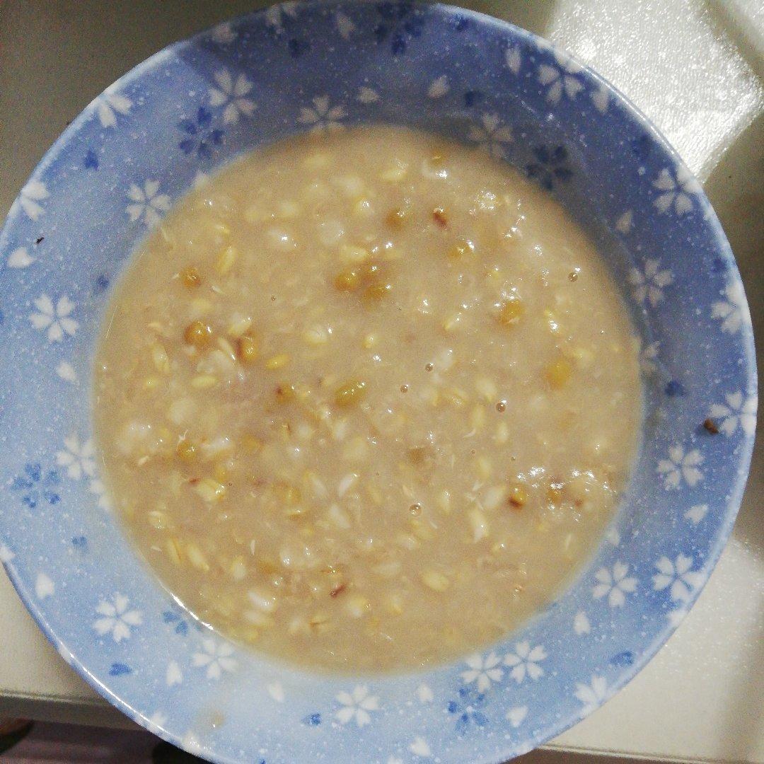 燕麦绿豆粥