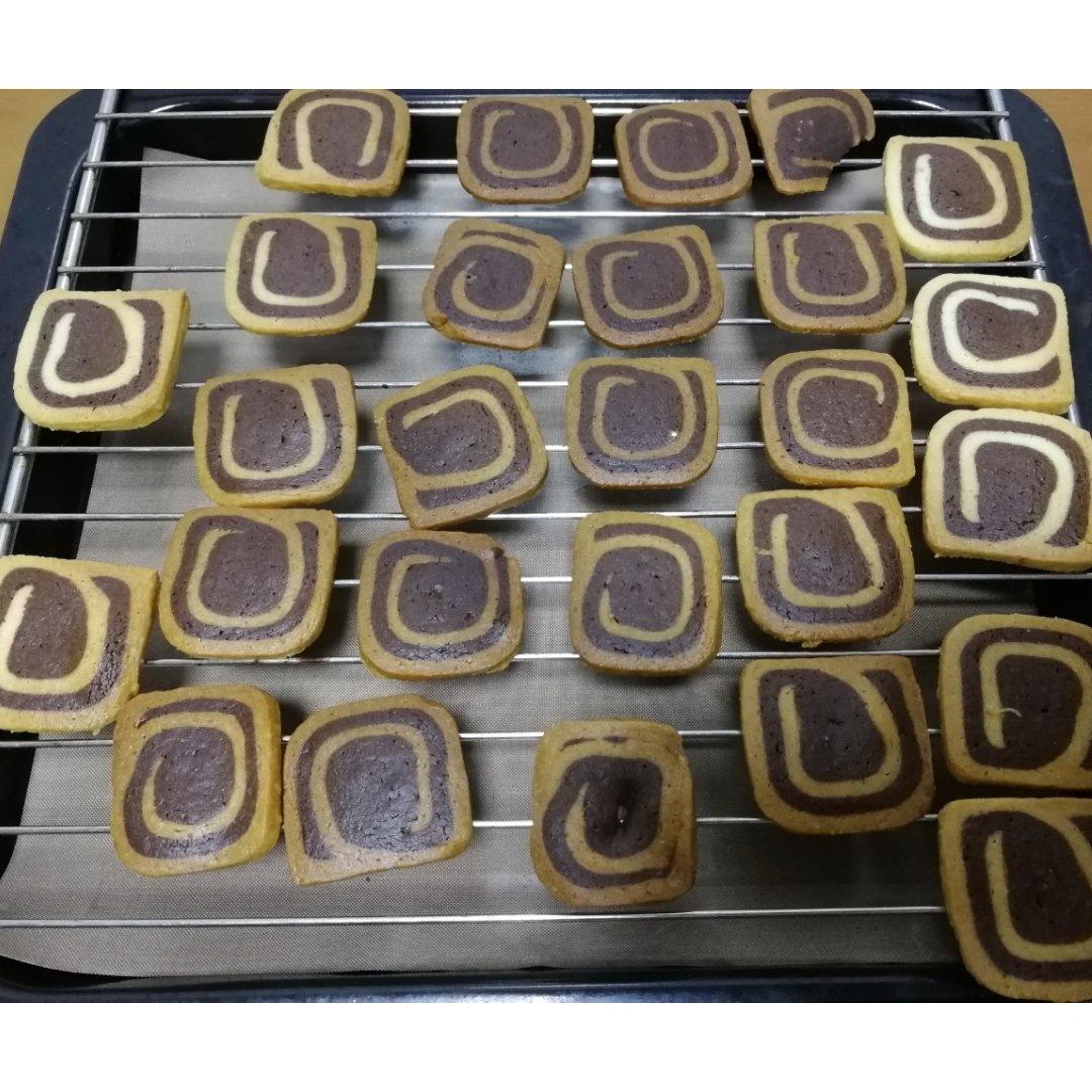 摩卡双色饼干