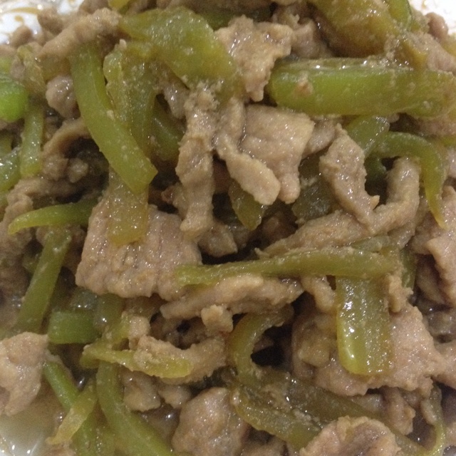 莴笋炒肉丝