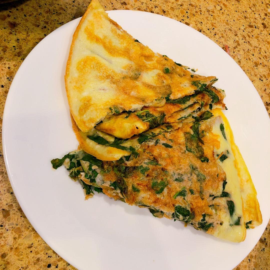 九层塔（罗勒）烘蛋