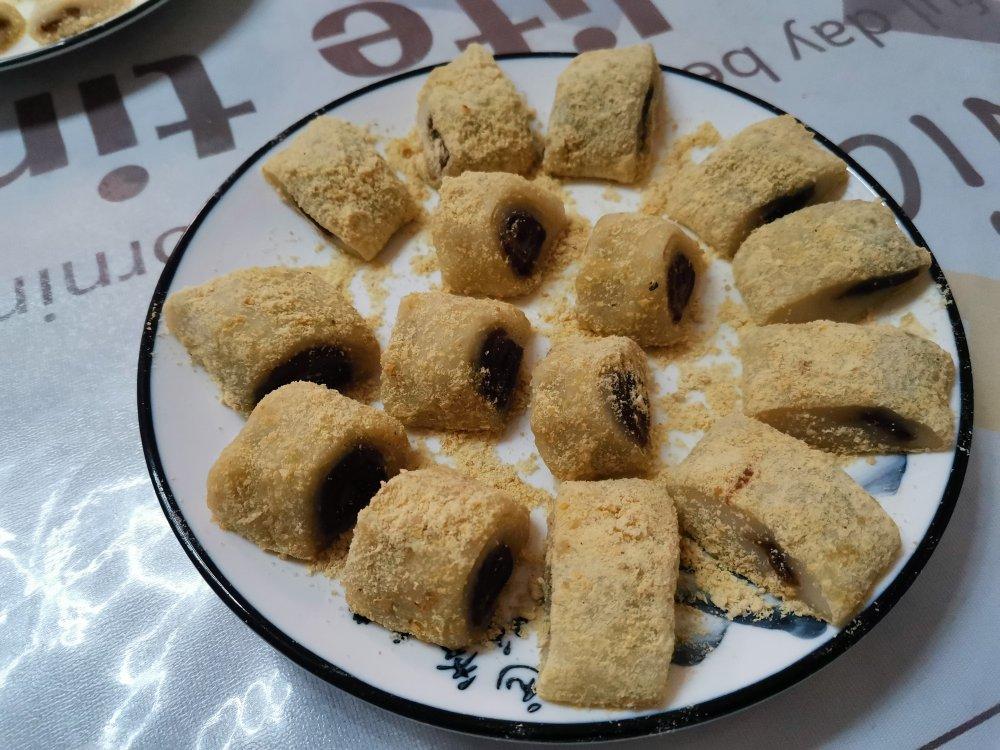 恣意忘形-好做的驴打滚/豆面糕/如何做黄豆粉