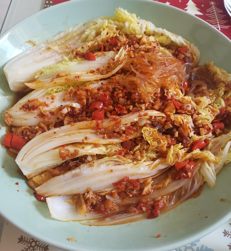 蒜蓉粉丝娃娃菜