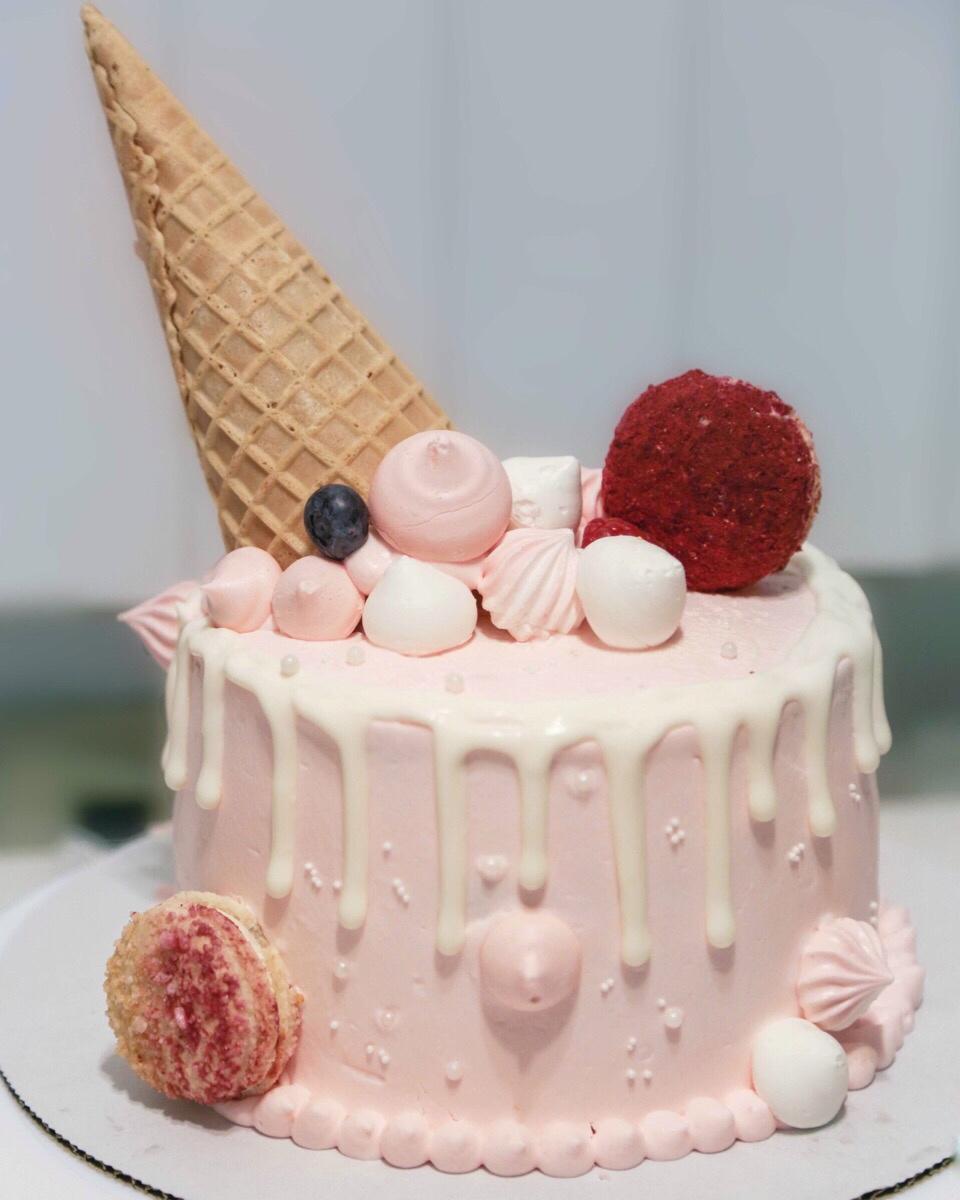 晚风唱月做的滴落蛋糕淋面专题课程