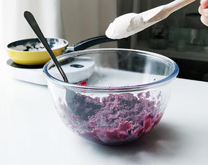 健康低卡~紫薯山药糕｜简单的甜点糕点｜微甜自制月饼的做法 步骤18