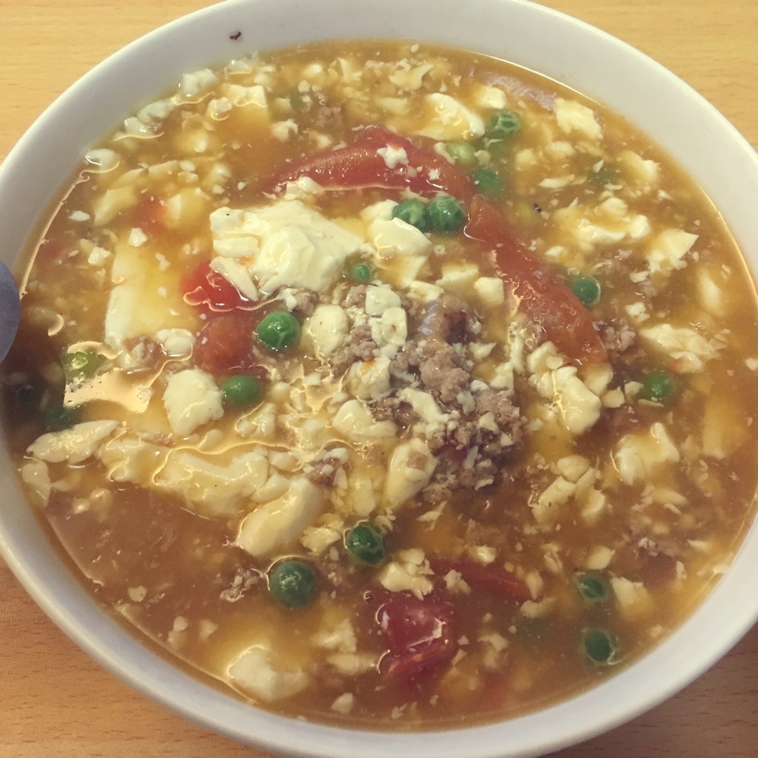 肉末番茄豆腐