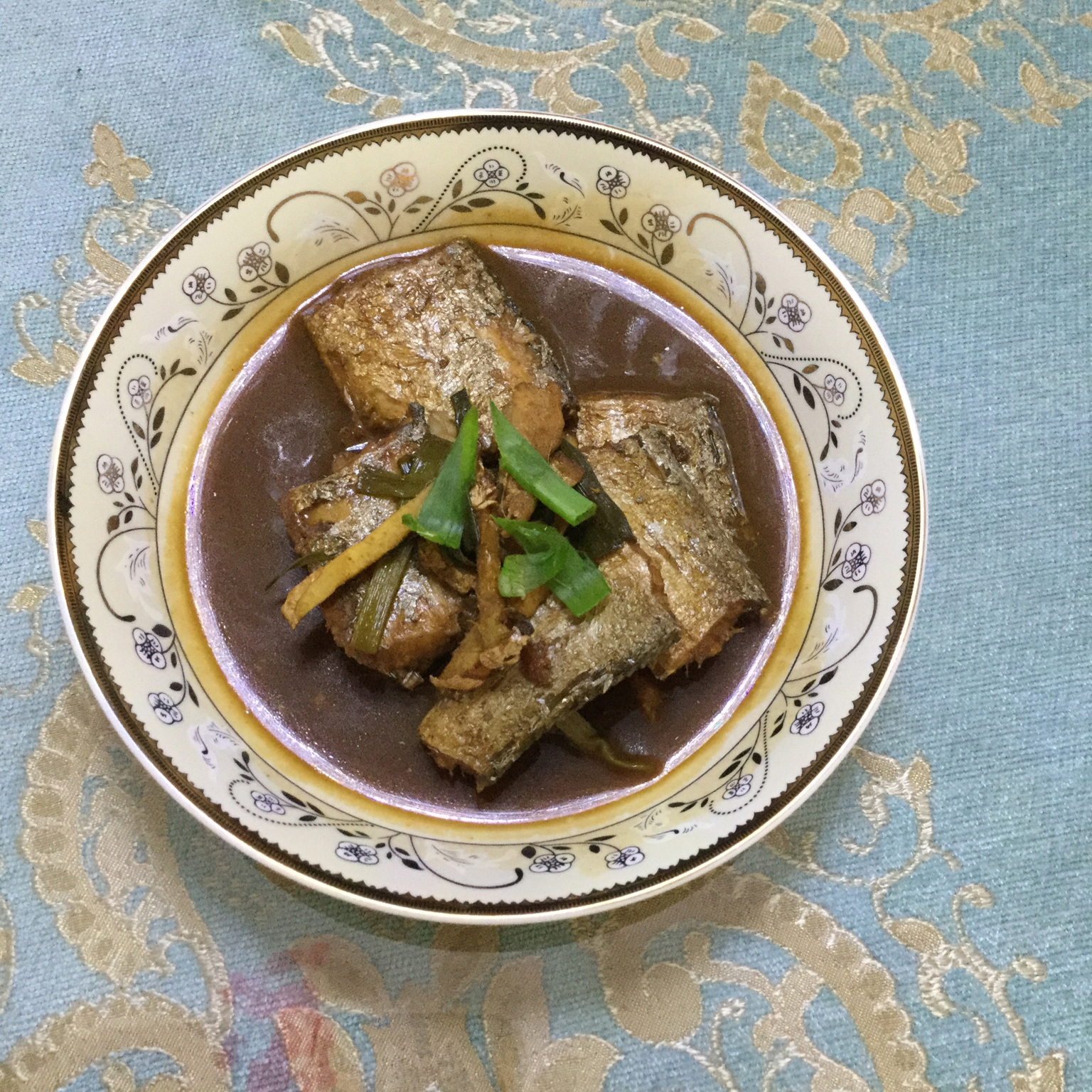 红烧带鱼（少油版）