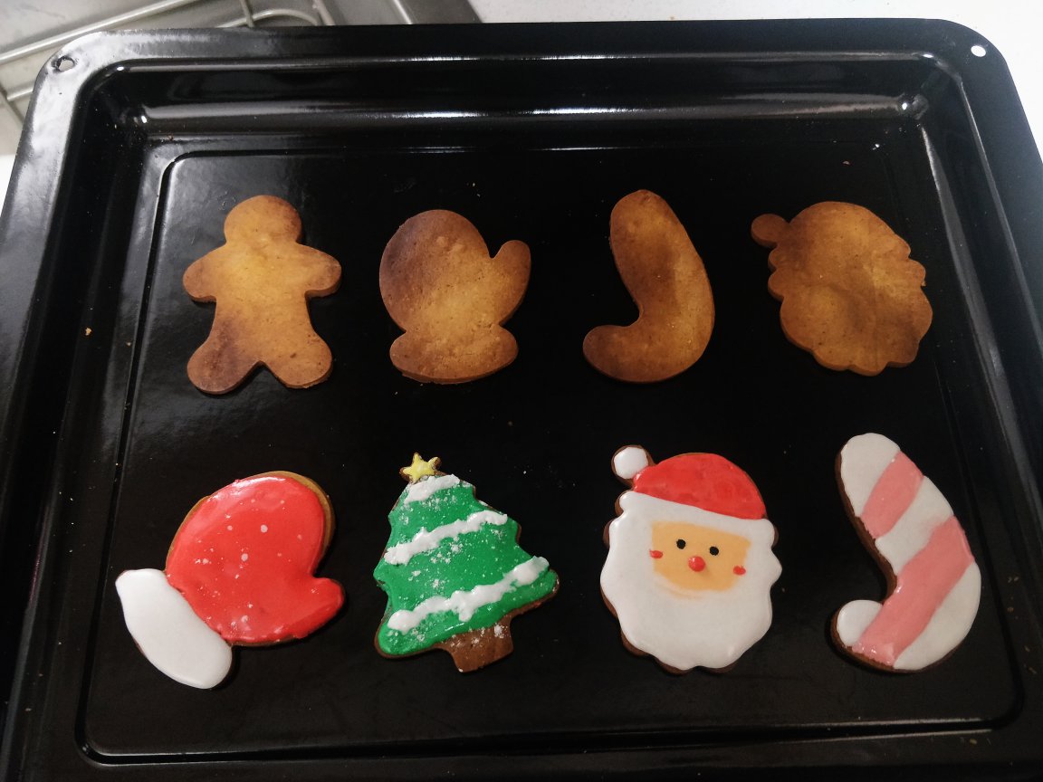 圣诞节的美食—姜饼人