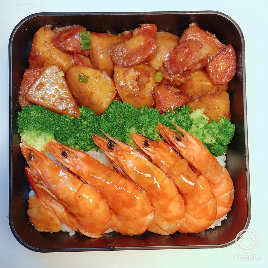 北海不破做的便当