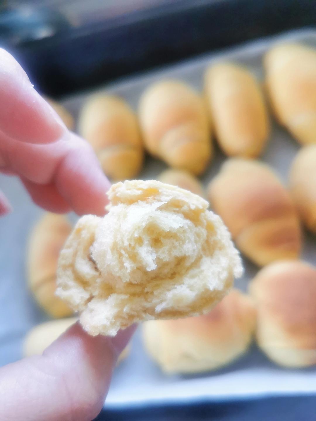 绵软如云小面包（免揉+冷藏）