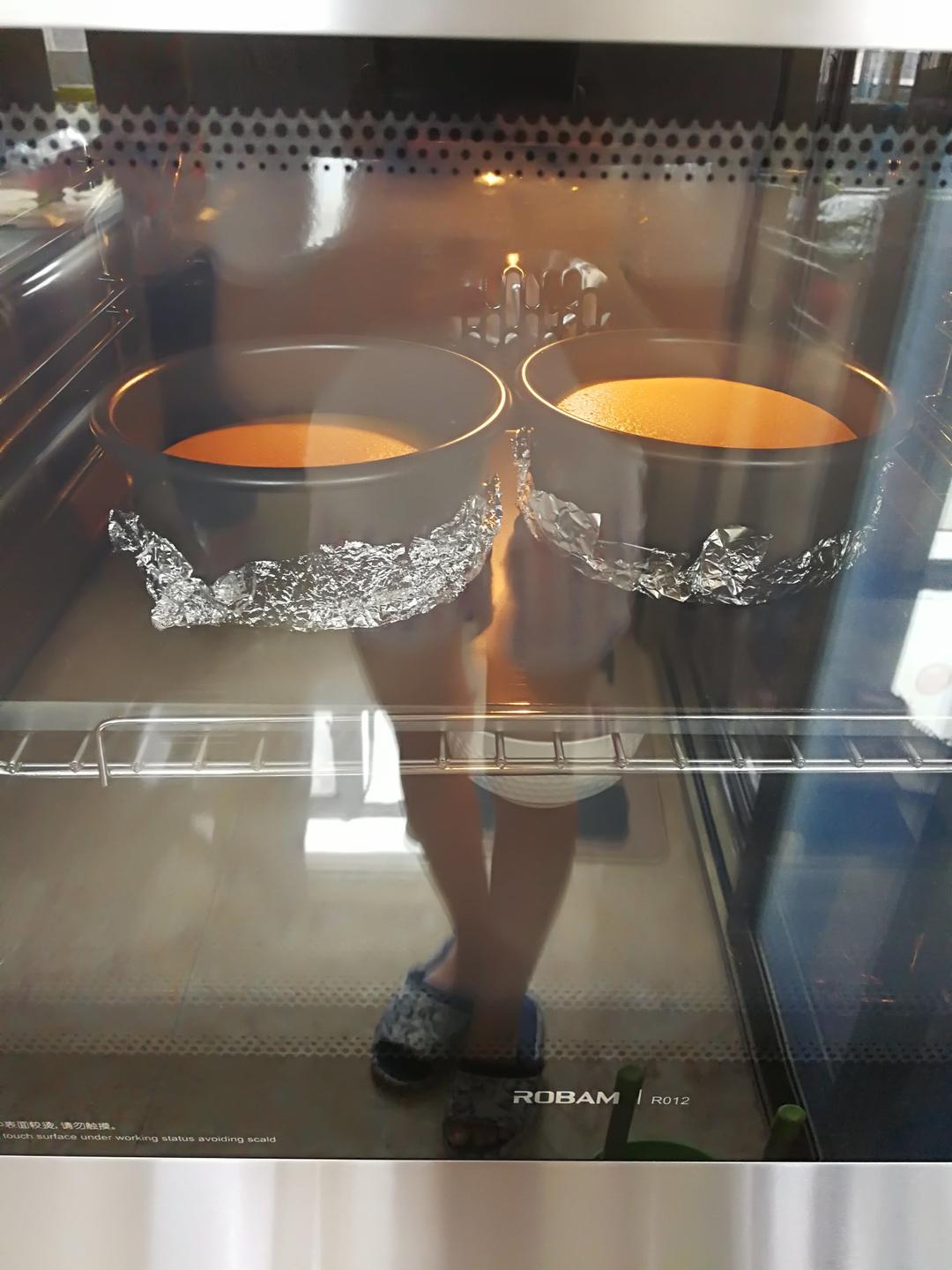 8寸酸奶蛋糕（水浴法）