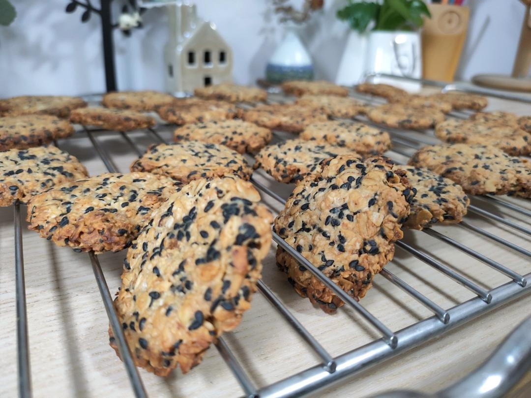 🔥酥掉渣的燕麦饼干🍪