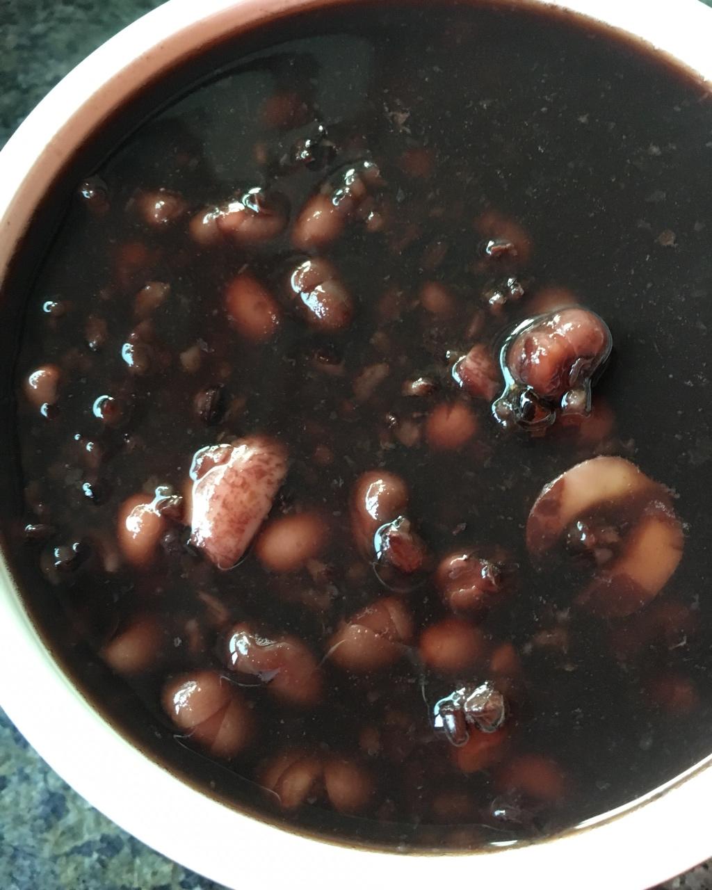 红豆黑米粥