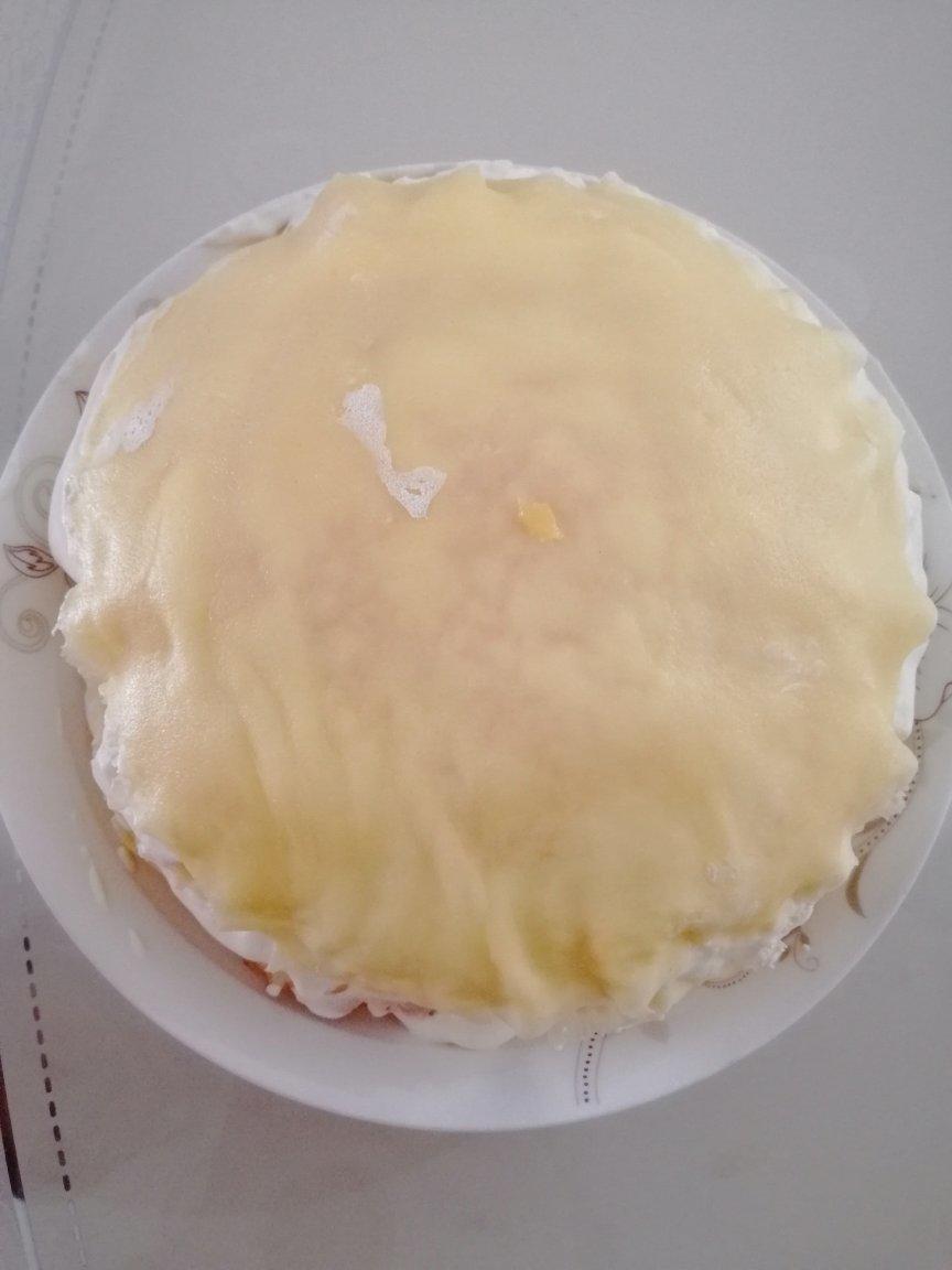 芒果千层蛋糕，100%成功告别煎皮无能