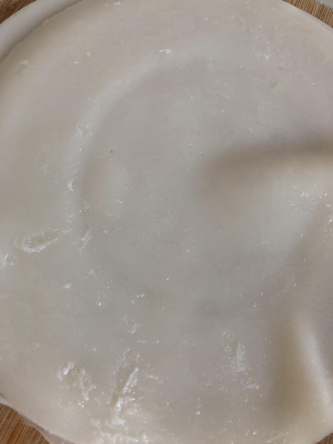 一家三口的免洗凉皮