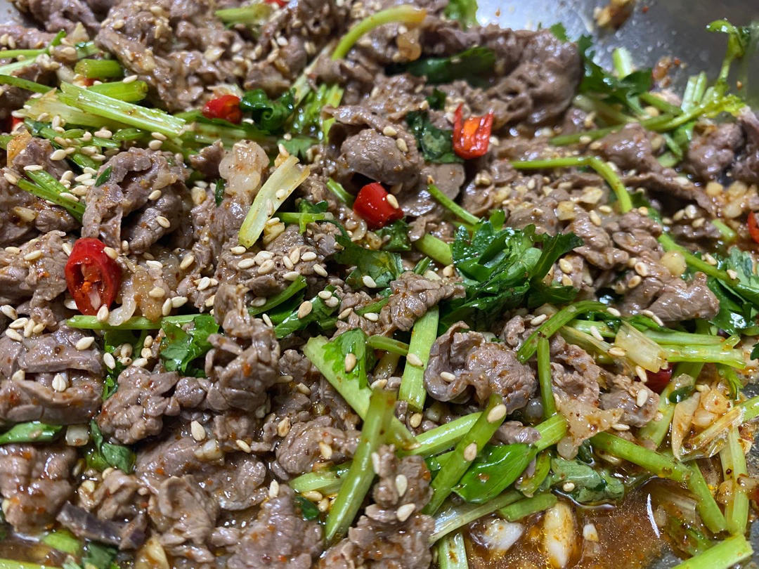 香菜牛肉
